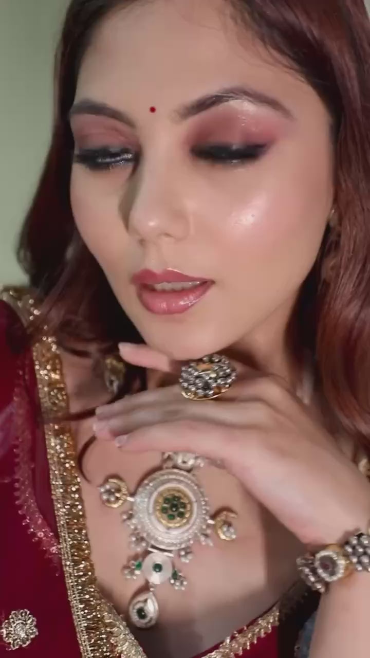 Load video: Fox Georgette Navratri Special Lehenga Choli with Heavy Embroidery Sequins Work &amp; 9 Meter Flair